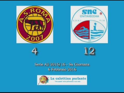 HILites Serie A2 2015/16 (9° Giornata) - Roma 2007 Arvalia vs. Civitavecchia 4-12