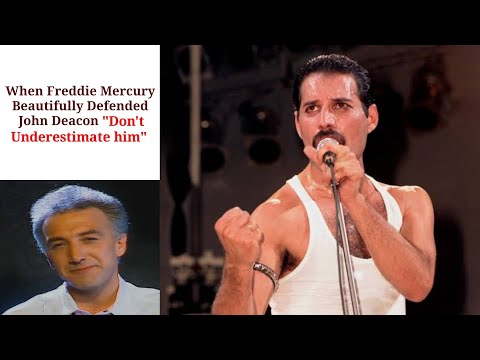 When Freddie Mercury Beautifully Defended John Deacon "Don't Underestimate Him"