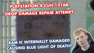 This PlayStation 4 Was Beaten Up In A Fig Of Rage (Probably)! Can It Be Fixed?