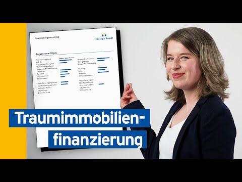 Finanzierungsvorschlag Checkliste - was ist wichtig? | Baufinanzierung leicht gemacht
