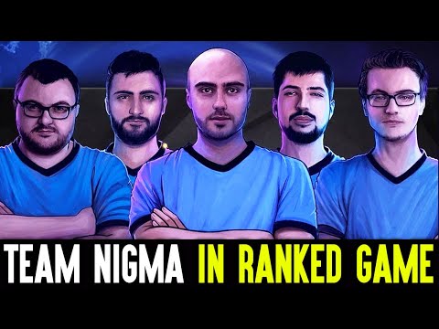 New Team Nigma In Ranked Game - Miracle, Mind_control, And W33 Ti7 Winners Are Back Dota 2