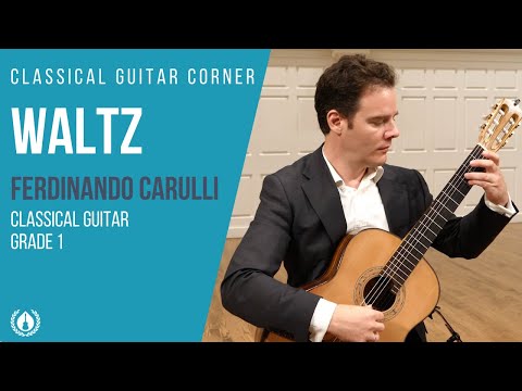 Waltz by Ferdinando Carulli - Grade 1 Repertoire for Classical Guitar