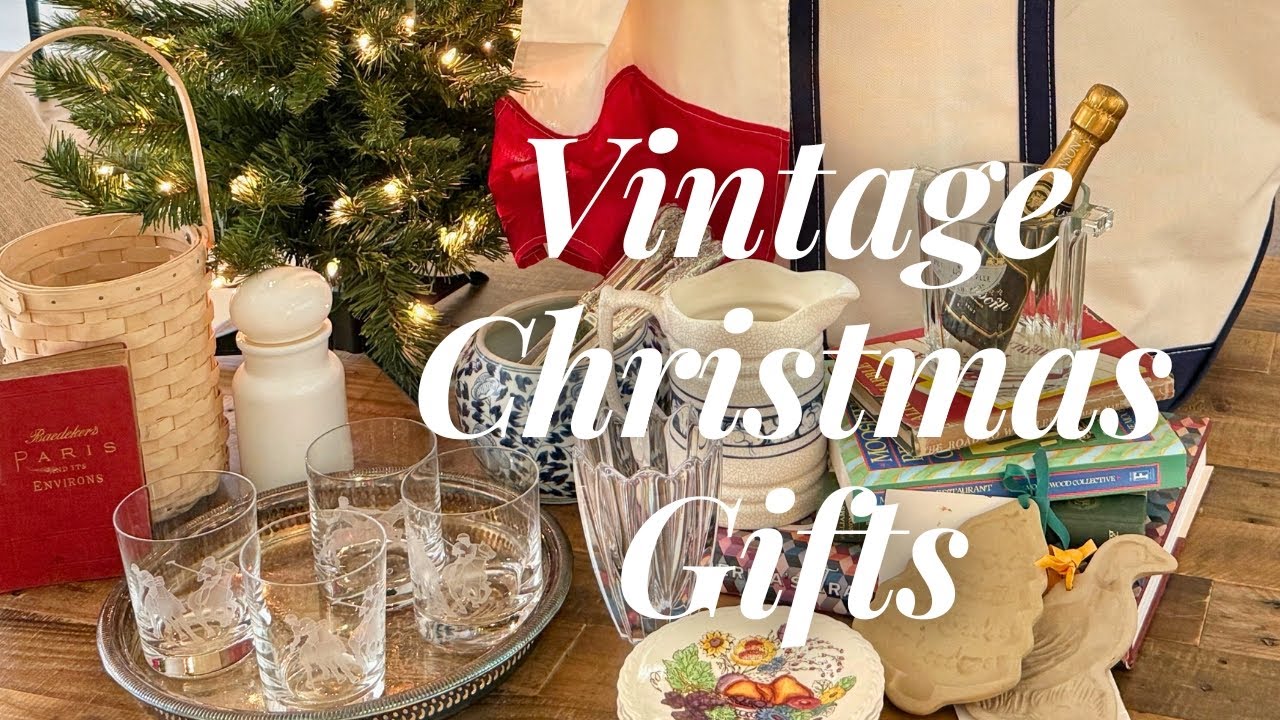 My Best Finds for Thoughtfully Thrifted Holiday Presents