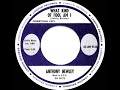 1962 Anthony Newley - What Kind Of Fool Am I (U.S. 45 single version)