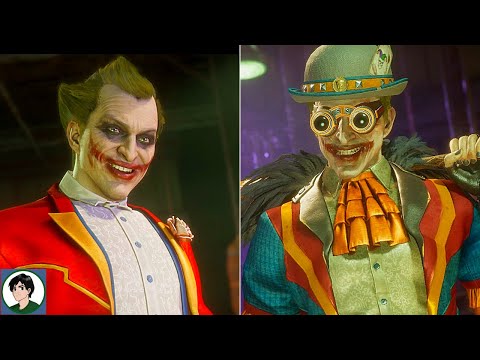 Mortal Kombat 11 - Joker Vs Joker (Mirror Match) - All Intros Dialogues