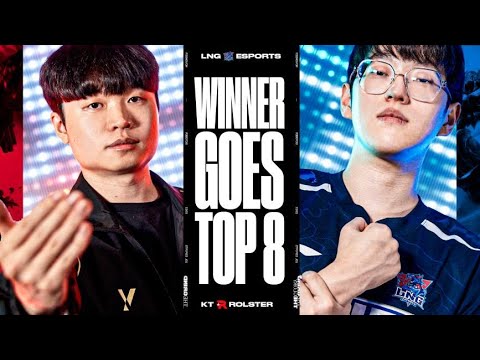 WINNER GOES TO TOP 8 - SCOUT VS BDD - LNG VS KT - WORLDS 2023 - CAEDREL