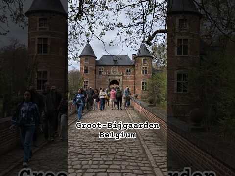 Exploring Belgium 🇧🇪 | Groot-Bijgaarden Castle #floralia #belgium #explorebelgium #travel #europe
