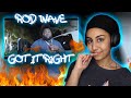 Beautiful! Rod Wave - Got It Right (Official Video) [REACTION]