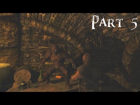 Skyrim First Walkthrough Part 5: Goldenglow Estate!