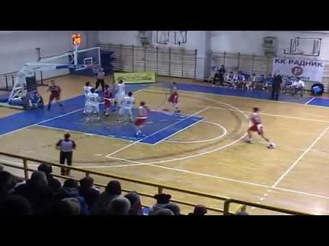 Nebojsa Erkic 24pts 9rbd vs KK Radnik