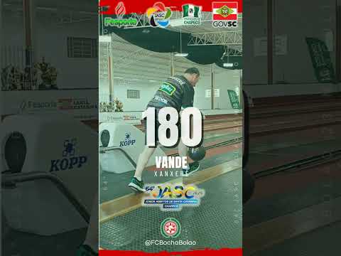 180 - Vande (Xanxerê) 64º Jogos Abertos de Santa Catarina Bolão 23 Masculino (JASC)