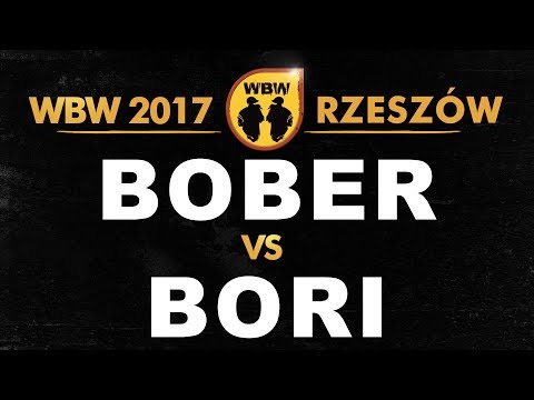 BOBER vs BORI 🎤 WBW 2017 Rzeszów (1/2) Freestyle Battle