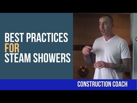 How to Build a Steam Shower: 11 Steps and Advice