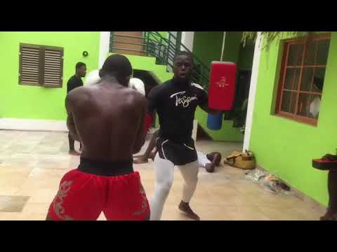 Kickboxing with Adalberto Ntyamba Angola