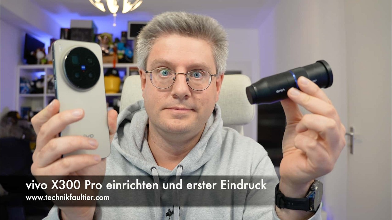 vivo X300 Pro einrichten und ausführlicher erster Eindruck