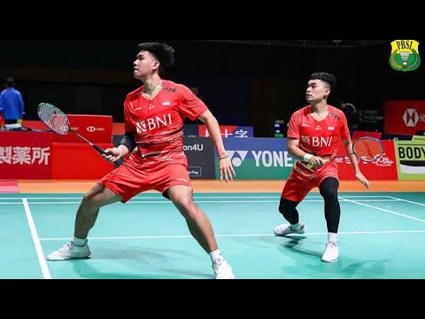 Takuro HOKI /Yugo KOBAYASHI vs Leo CARNANDO/ D MARTHIN | Kumamoto Masters Japan 2023 Badminton | R32