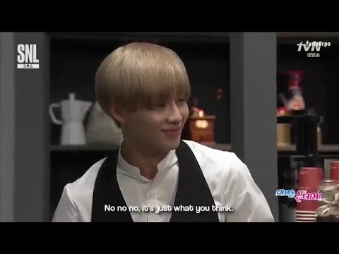[ENG] 160227 Taemin SNL Korea - [Tsundere Cafe] part 3