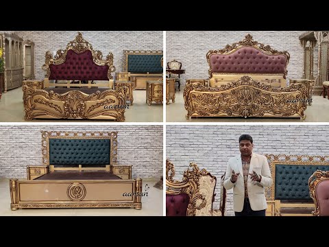 Luxury Teak Bed: Smart Storage Solutions Video