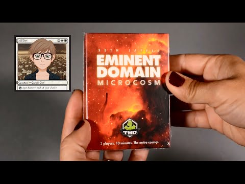 MTGirl: EMINENT DOMAIN MICROCOSM Unboxing, Rules, and Review + Promos