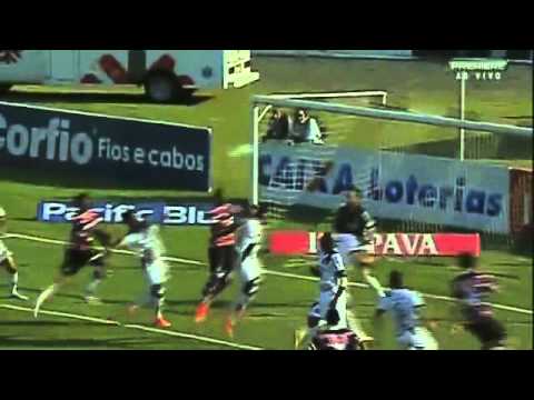 Gols - Ponte Preta 1 x 1 Santa Cruz - Brasileirão Série B 2014 - 11/10/2014