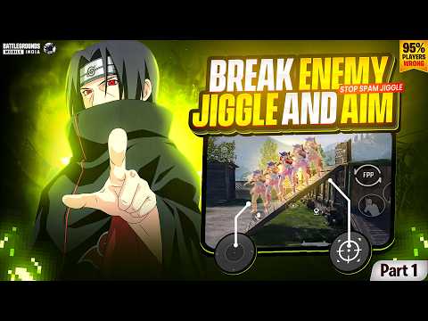 How to Break Enemy Aim & Jiggle in BGMI🔥Counter Every Jiggle🎯(100% Working✅)