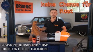 Brunox Epoxy z wypełniaczem 1K — pełna warstwa od rdzy do lakieru