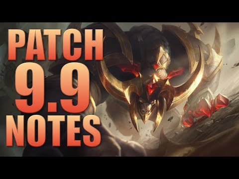 Jungle Meta Shake-up (Patch Notes 9.9)
