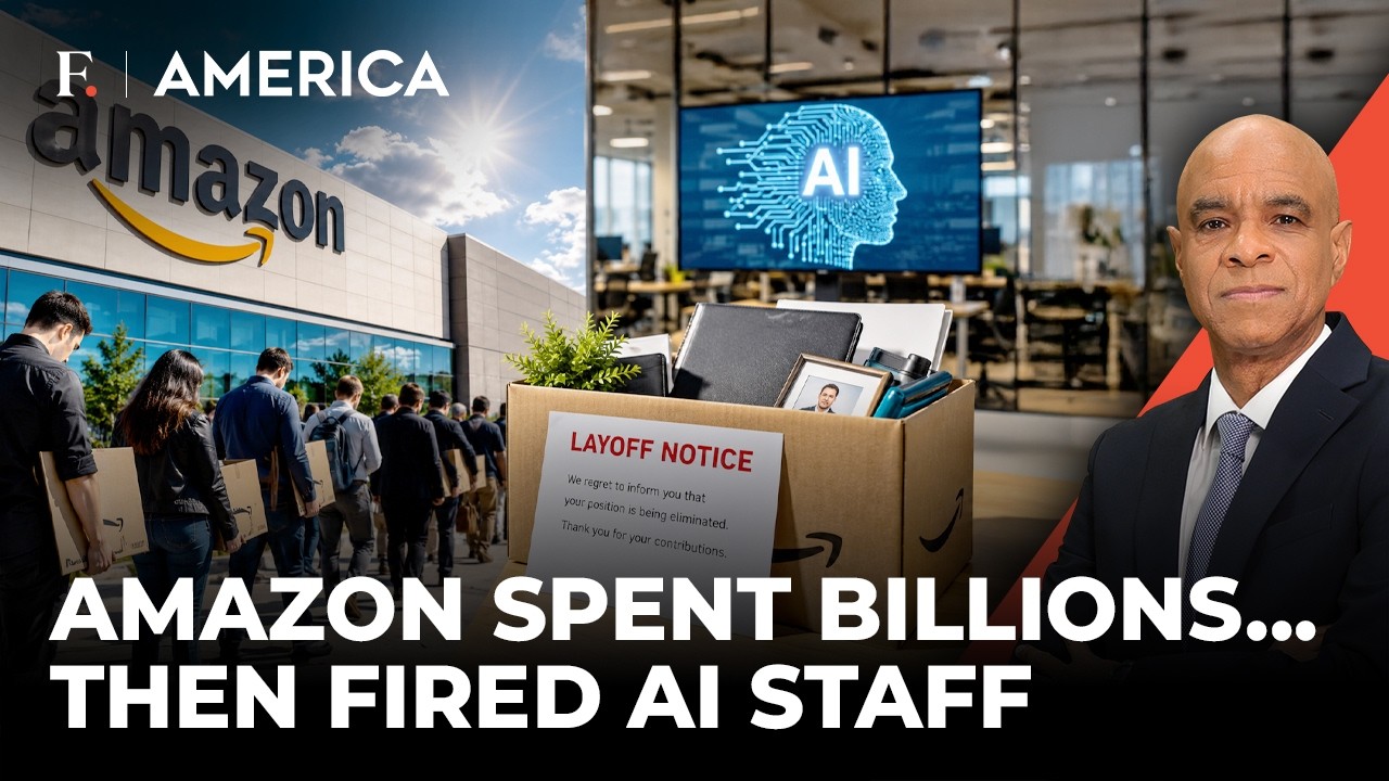 Amazon Lays Off AI Division Employees After Spending Billions | Firstpost America | N18G