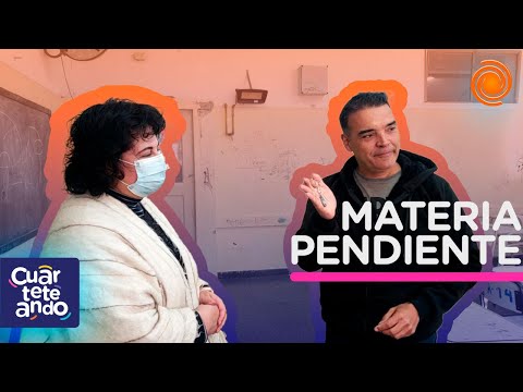 Nunca es tarde: después de 36 años, Ale Ceberio terminó el secundario