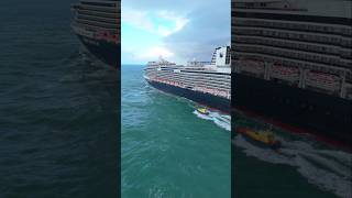 🏁Race between Pilot and Koningsdam 😂  #cruiseship #cruisetour #cruise