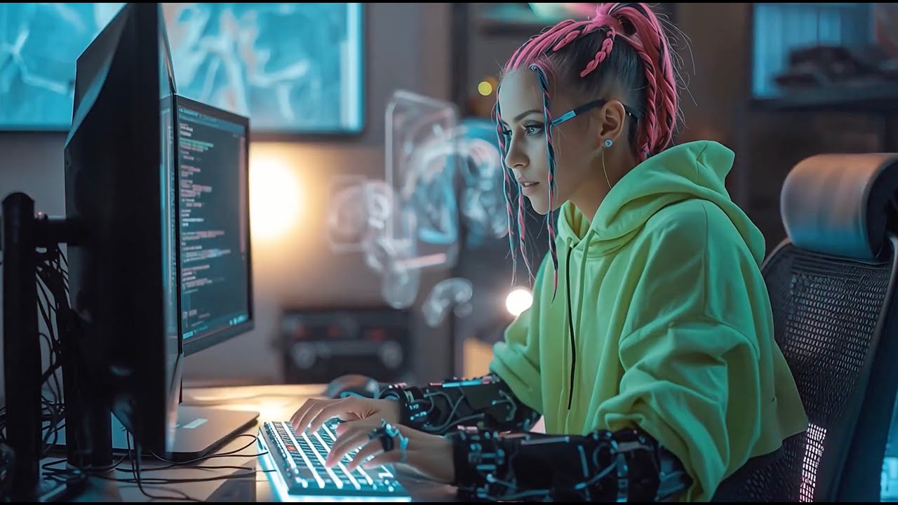 Futuristic Synthwave for Deepwork | Coding Tme in Cape Town