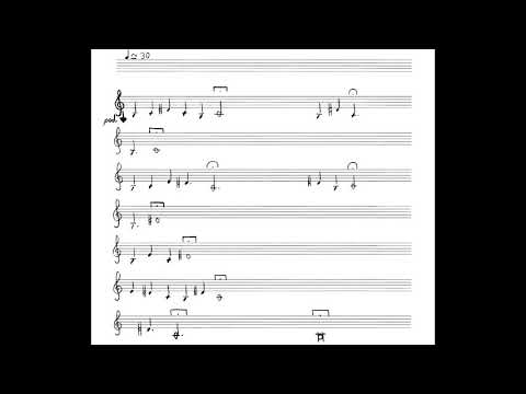 Anastassis Philippakopoulos - Piano Piece (2018) [Score-Video]