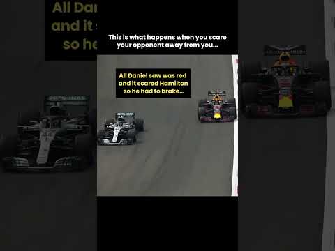 Daniel Ricciardo instills fear in Lewis Hamilton overtaking in Formula 1