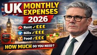 UK Monthly Expenses 2026 – Rent, Bills, Food | Full Budget Guide