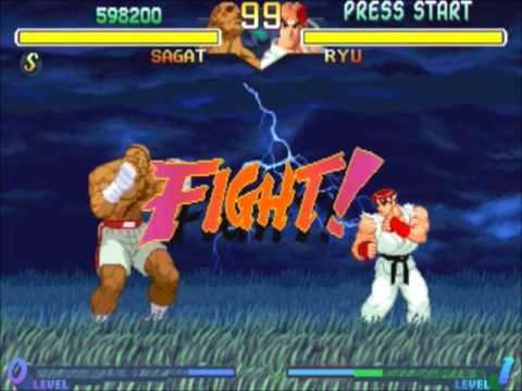 Street Fighter Classic Fights- Sagat vs. Ryu (Street Fighter Alpha 2)