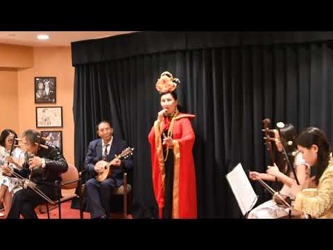 2020-01-25 Zhao Zhimin Chinese Music School Perform - Beijing Opera Ode to Pear Blossom