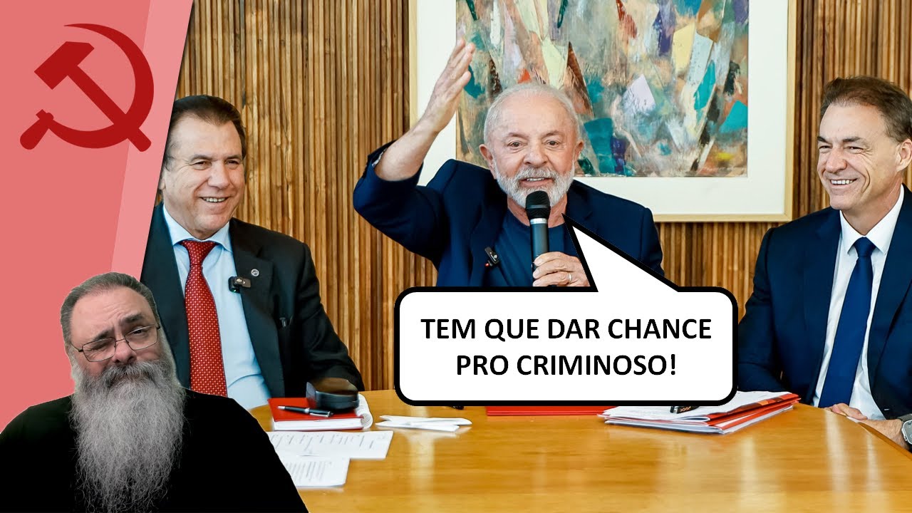 SEGURANÇA PÚBLICA é TEMA CENTRAL mas LULA INSISTE em &quot;CRIMINOSO foi pra CADEIA por DESIGUALDADE&quot;