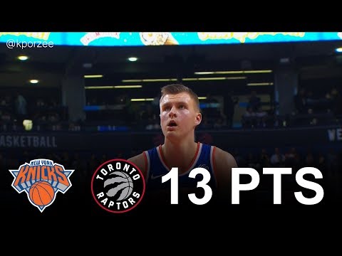 Kristaps Porzingis Full Highlights 2017.11.17 at Raptors - 13 Pts, 4 Reb, 4 Blk