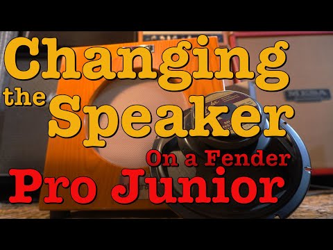 Changing the Speaker on My Fender Pro Junior - #207 Doctor Guitar