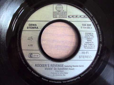 ROCKER'S REVENGE Feat. DONNIE CALVIN "Walkin'On Sunshine"