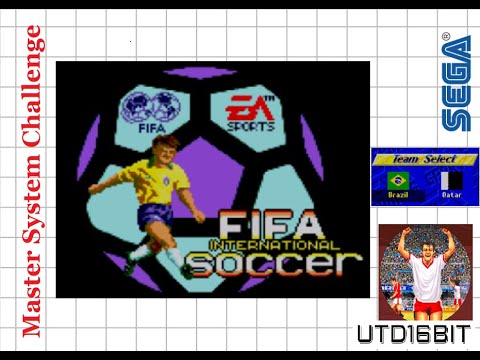 Master System Challenge : FIFA International Soccer : Double figures with Brazil