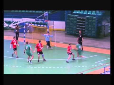 Zwycięstwo piłkarzy ręcznych WKS Śląsk Handball Team z Pogonią Oleśnica.wmv