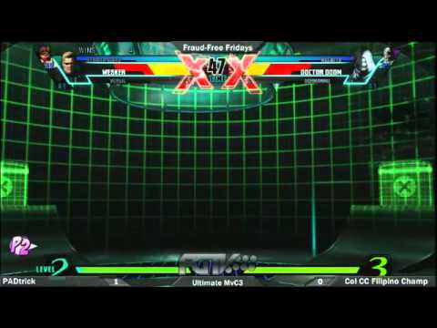 [5-18-12]FR3 UMvC3 FChamp vs  PADTrick