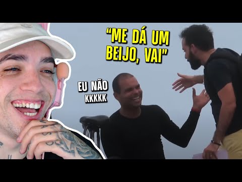 ONE DAY HE'LL GET SHOT FOR THIS! | Gabriel reacts to TÁ RECAVANDO PRANKS