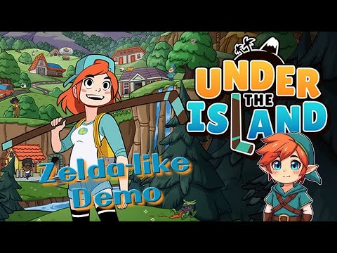 TIMMY SPIELT EIN ZELDA-INSPIRIERTES ABENTEUER! 🏒🏝️ | Under The Island Demo