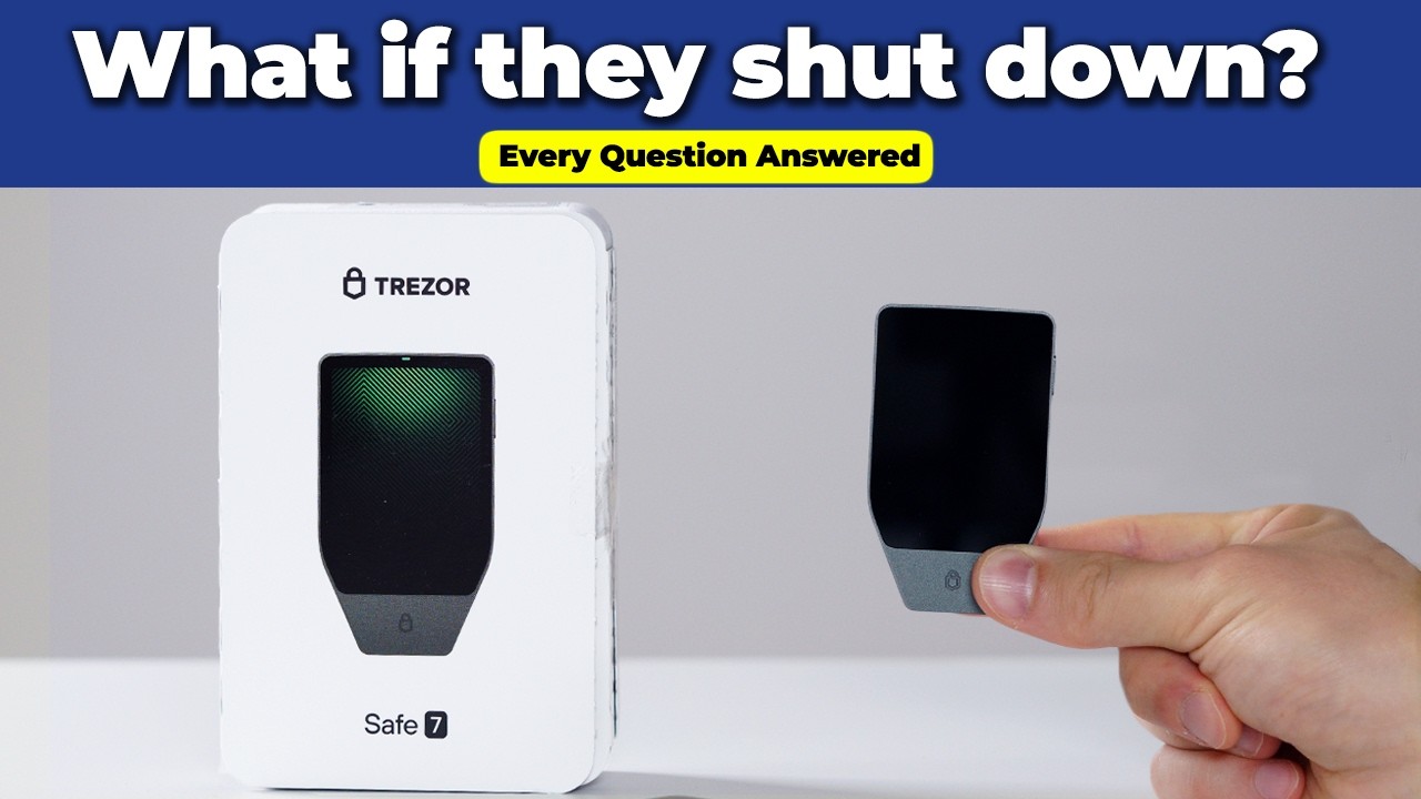 Every Trezor Safe 7 Question Answered