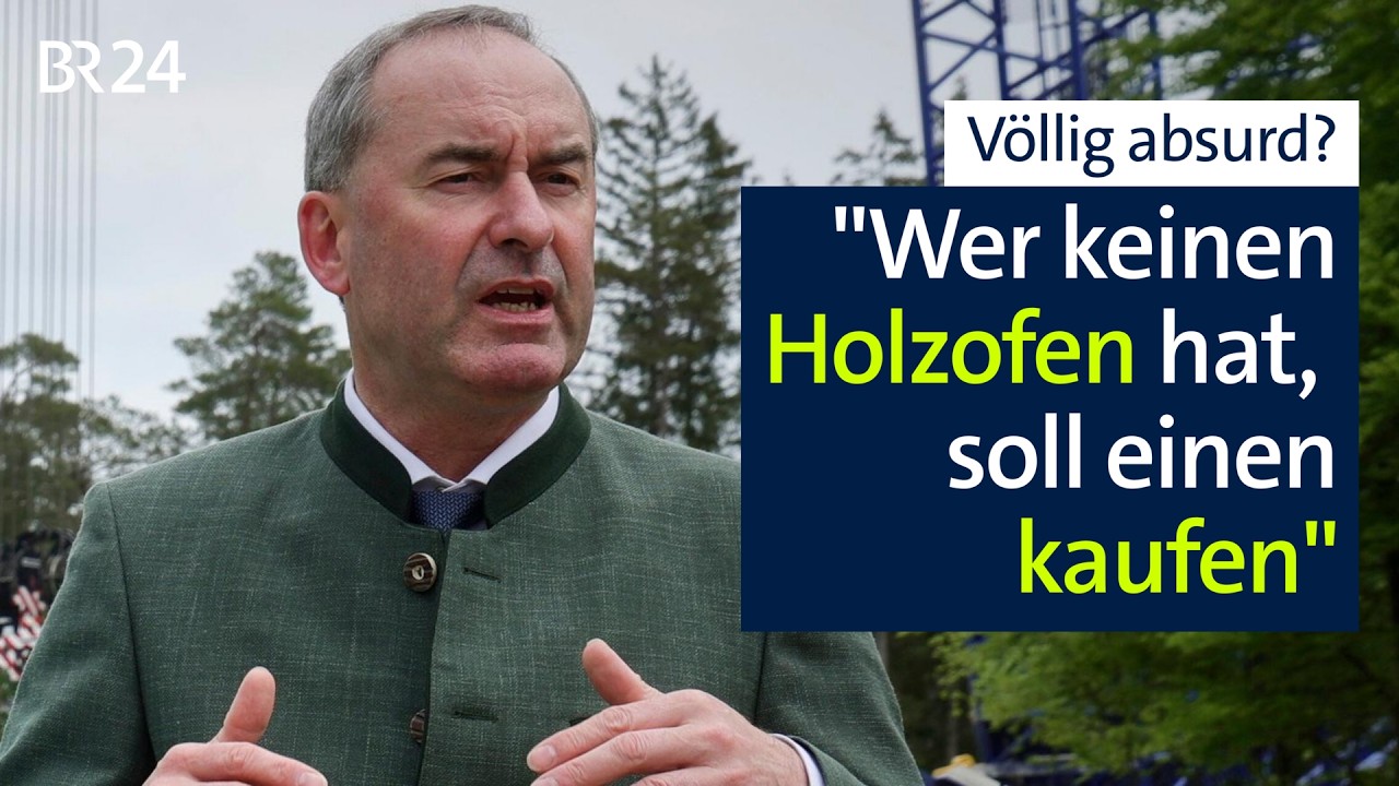 Aiwanger will mehr Holzöfen: "Völlig absurd"? | BR24