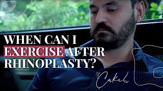 When can I exercise after rhinoplasty? - Dr Tolga Çakıl (11.07.2024)