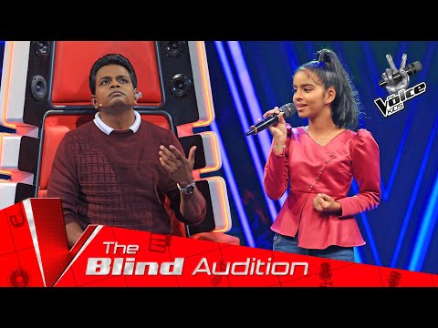 Dhahamsa Madampitige | Nadee Ganga Tharanaye (නදී ගංගා තරණයේ) | Blind Auditions