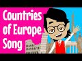 Europe Song - Animated song for kids to help learn all the countries of Europe.